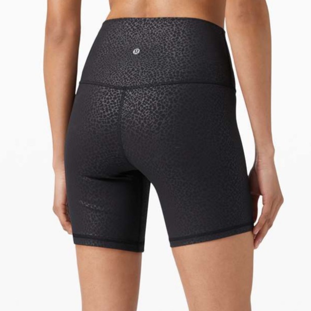 Lululemon Align 6” Shorts - Embossed Jacquard